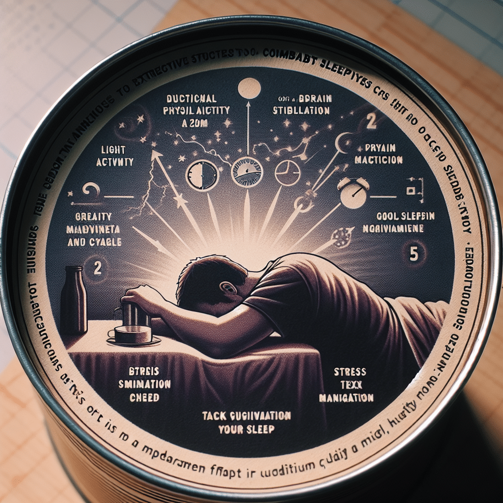 Comment lutter contre le sommeil - crédits Dall E 3