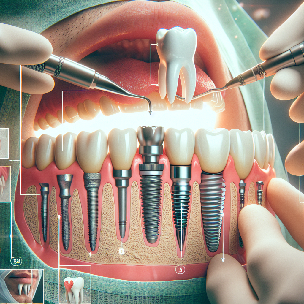 Combien de temps dure la pose d'un implant dentaire - crédits Dall E 3