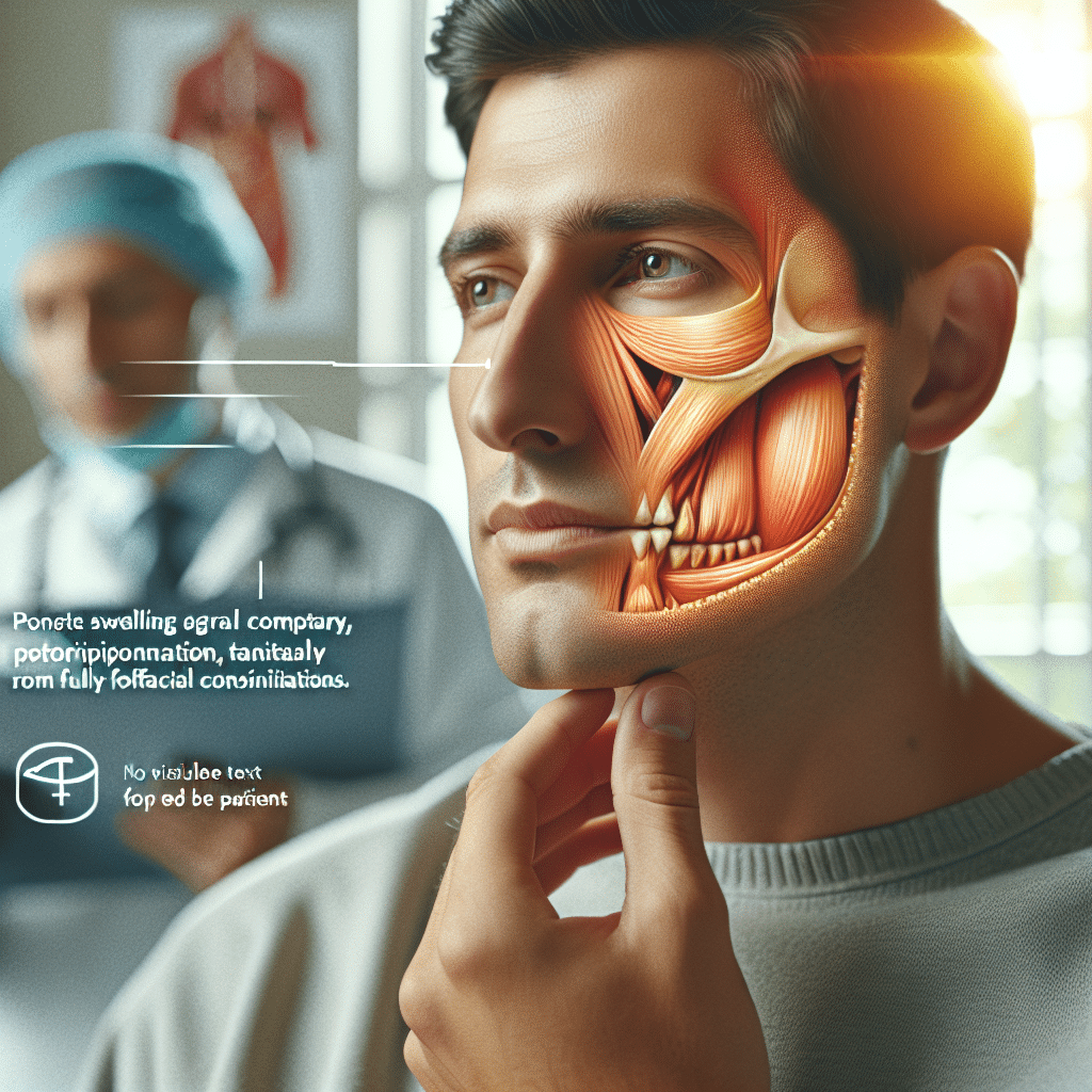 Chirurgie maxillo-facial combien de temps pour dégonfler - crédits Dall E 3