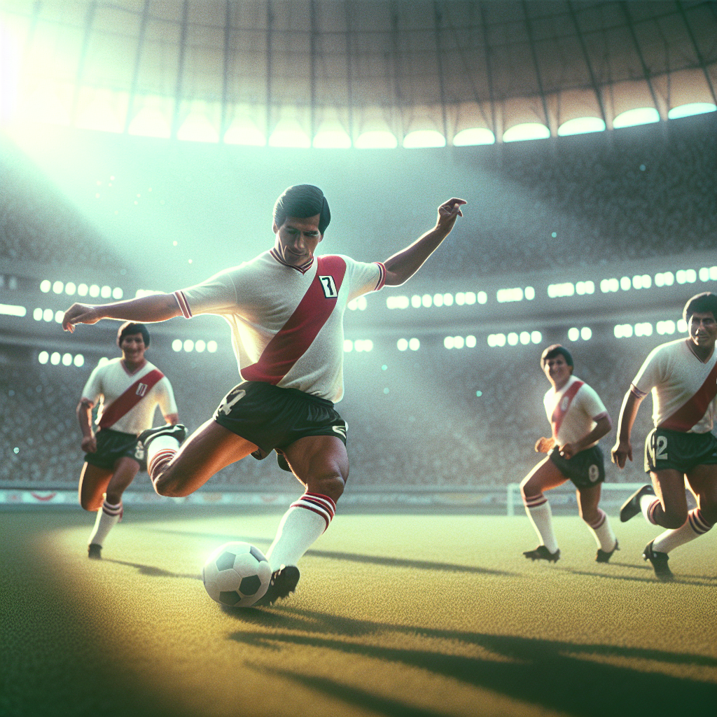 Équipe du pérou de football - crédits Dall E 3