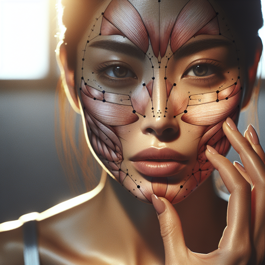 Yoga visage avant apres - crédits Dall E 3