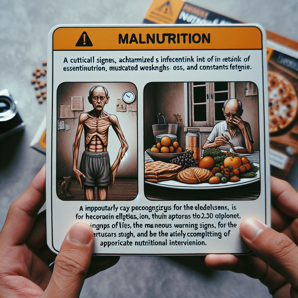 12 signes d'alerte de la dénutrition - crédits Dall E 3