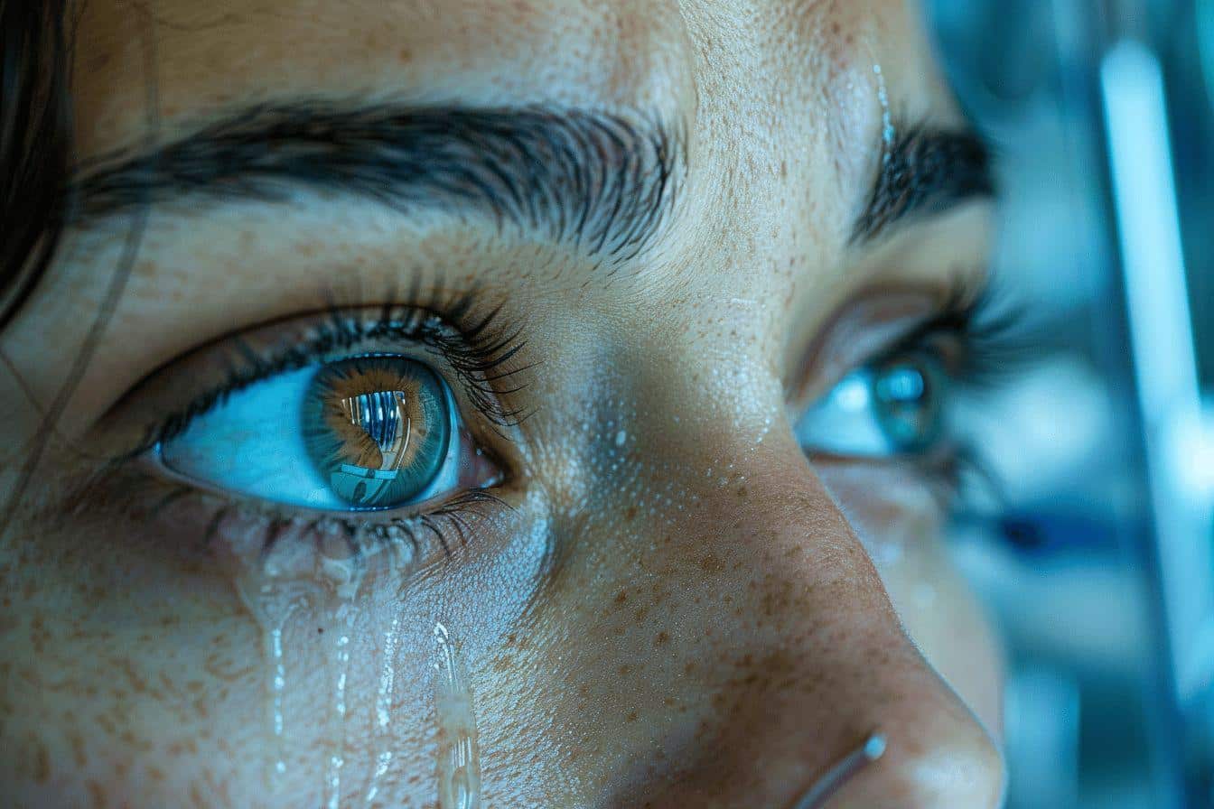 Yeux qui pleurent et maladie neurologique