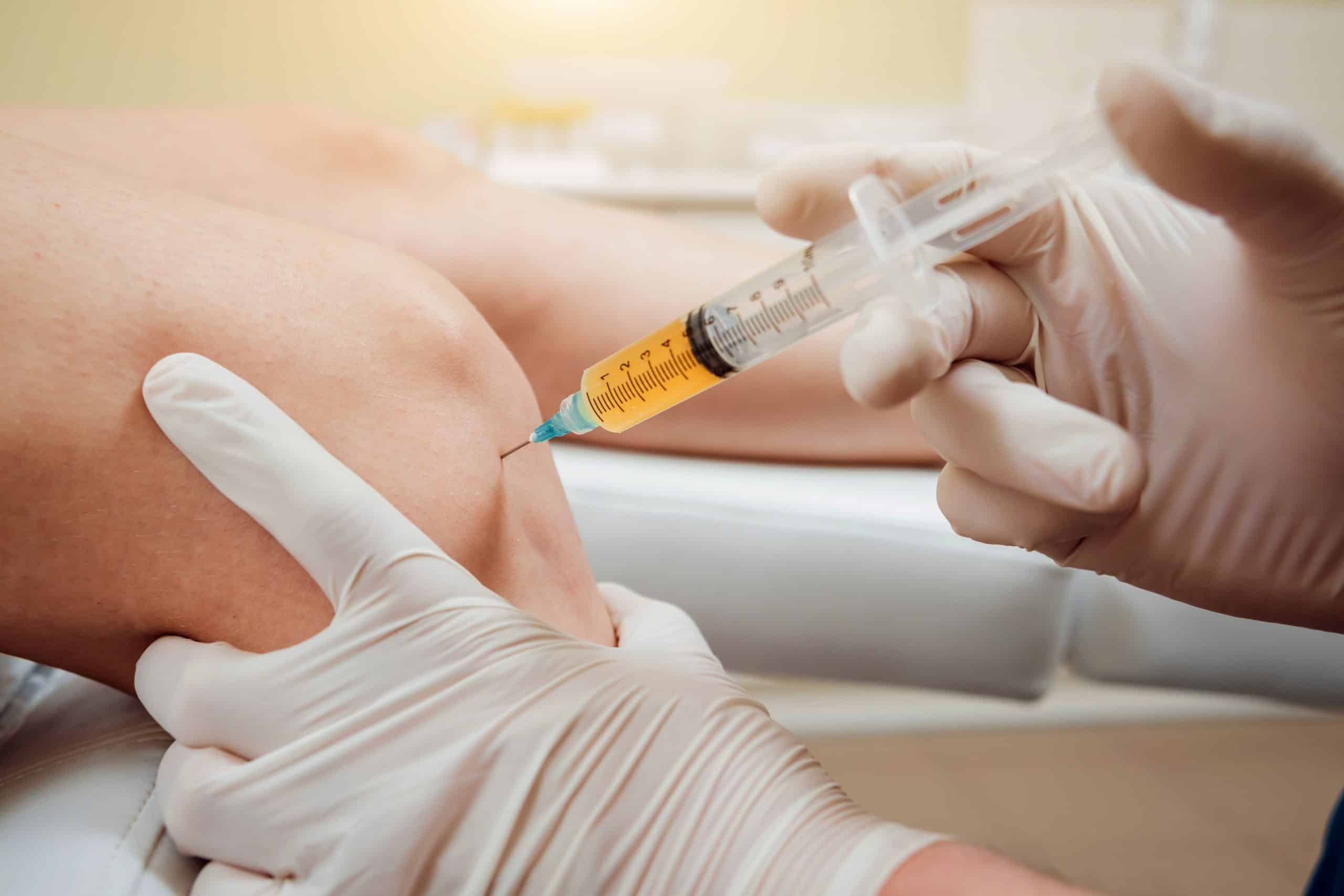Injection acide hyaluronique genou danger