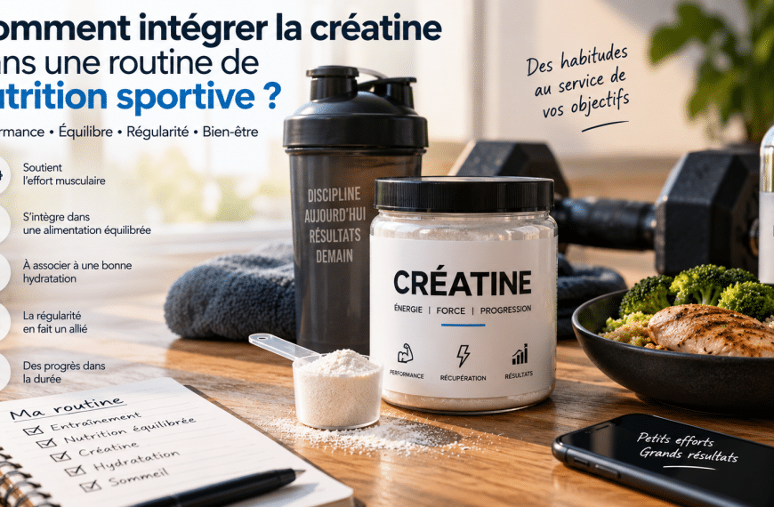 Comment intégrer la créatine dans une…