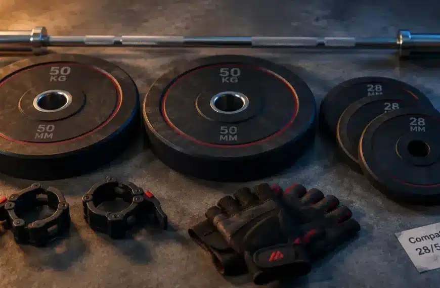 Disque musculation 28 ou 50/51 mm : tailles et compatibilité