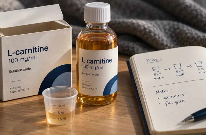 Levocarnil douleurs musculaires : L-carnitine, soulagement