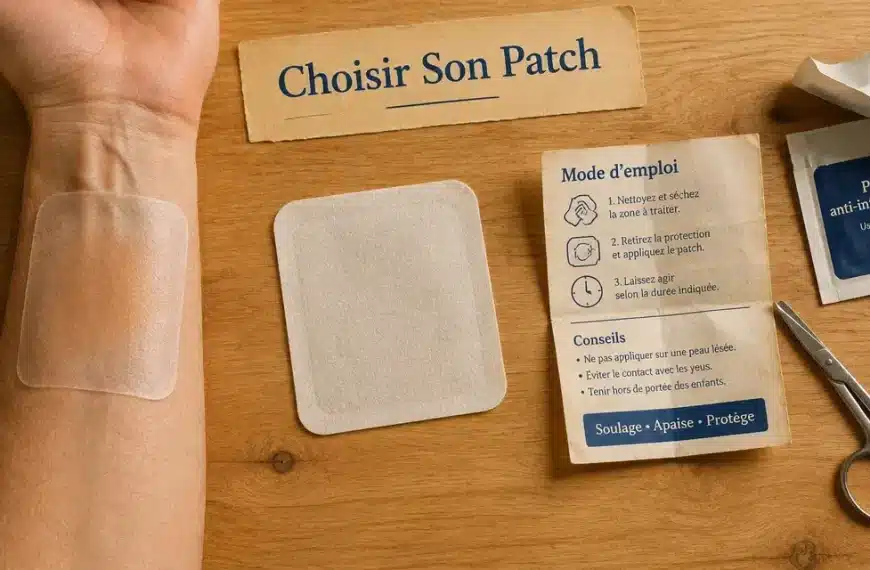 Patch douleurs musculaires : chauffant ou anti-inflammatoire